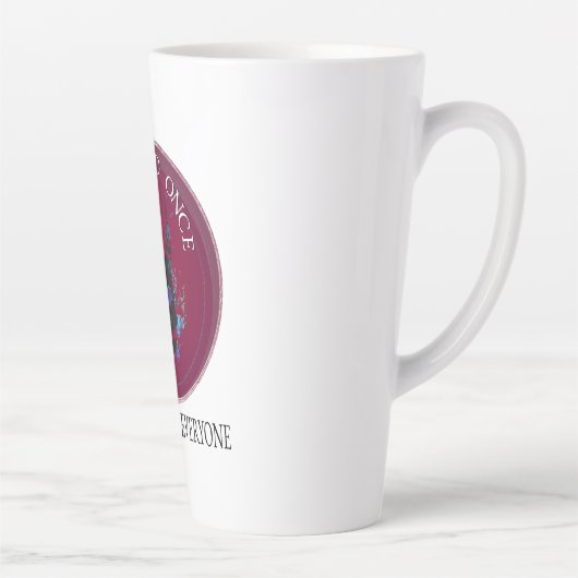 Einmal geatmet: Hypnotischer Dämonenschädel Milchtasse (Rechts)