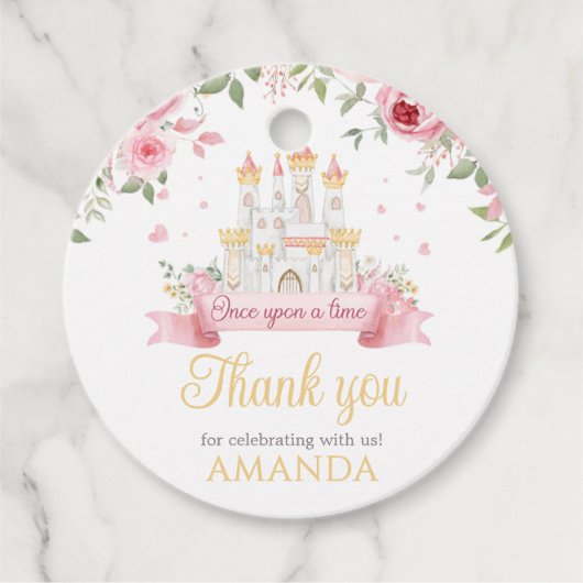 Einmal Geburtstagsfeier Geschenkanhänger (Vorderseite)