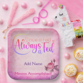 Einmal Gefüttert immer a Gefüttert Pappteller (Party)