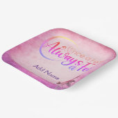 Einmal Gefüttert immer a Gefüttert Pappteller (Gewinkelt)