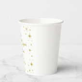 Einmal Gold Prinzessin zum Geburtstag Pappbecher (Links)