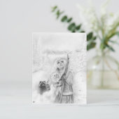 Einmal im Winter Postkarte (Stehend Vorderseite)