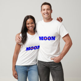 Einmal in blauem Moon-Design T-Shirt