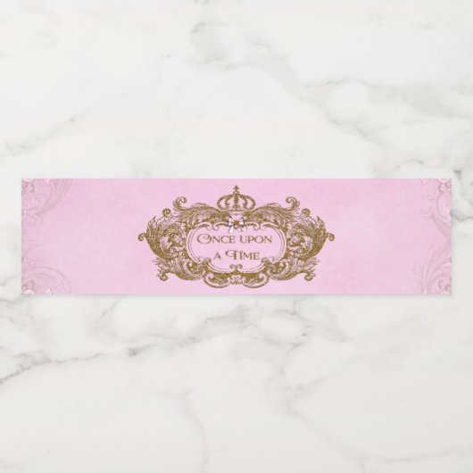 Einmal in der Druckwasser-Flasche Wasserflaschenetikett (Einzelnes Label)