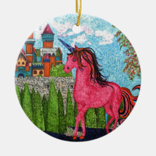 Einmal in der Ornament-Zeit Keramik Ornament