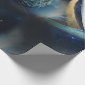 Einmal in der Zeit Geschenkpapier (Ecke)