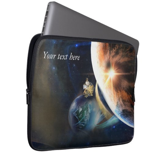 Einmal in der Zeit Laptopschutzhülle (Vorne Rechts)