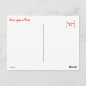 Einmal in der Zeit Postkarte (Rückseite)