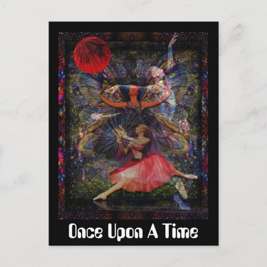 Einmal in der Zeit Postkarte (Vorderseite)