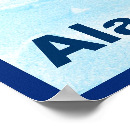 Einmal in einem blauen Elch Poster (Ecke)