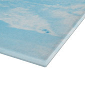 Einmal in einem blauen Elch Schneidebrett (Ecke)