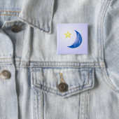 Einmal in einem blauen Mond Button (Beispiel)