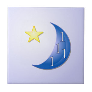 Einmal in einem blauen Mond Fliese