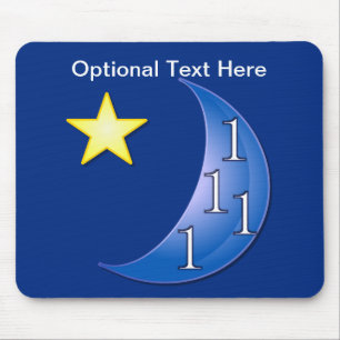 Einmal in einem blauen Mond individuell einstellba Mousepad