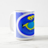 Einmal in einem blauen Mond Kaffeetasse (Vorderseite Links)