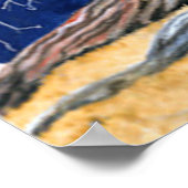 Einmal in einem blauen Mond Poster (Ecke)