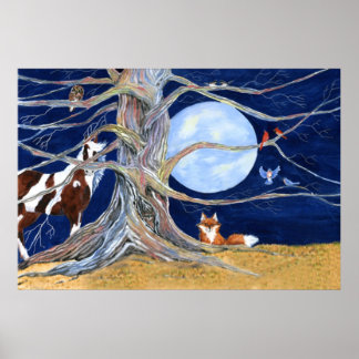 Einmal in einem blauen Mond Poster