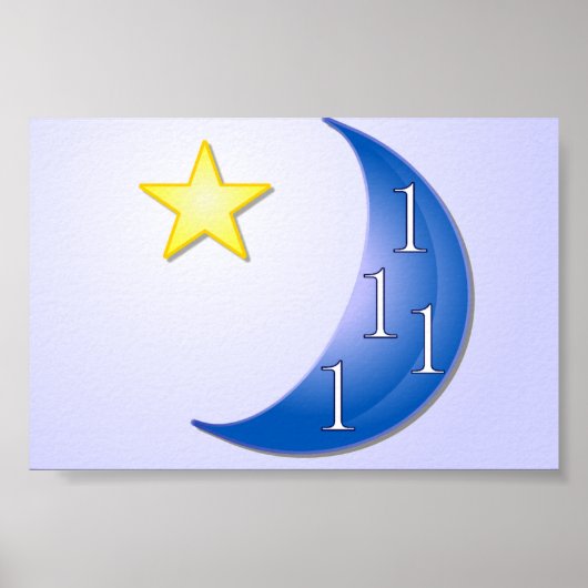 Einmal in einem blauen Mond Poster (Vorne)
