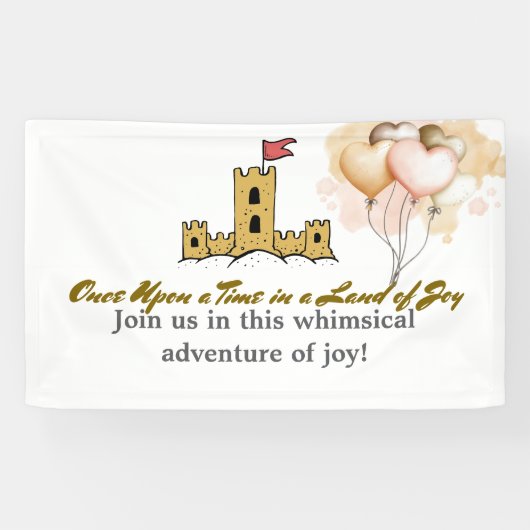 Einmal in einem Land der Freude Banner (Horizontal)