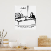 Einmal in einem Leben nicht übertragbarer Abzug Poster (Küche)