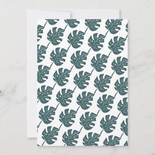 Einmal in einem Melon Einladungen zum 1. Geburtsta (Rückseite)