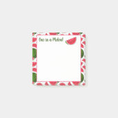 Einmal in einem Melon-Post-It-Notes Post-it Klebezettel (Vorderseite)