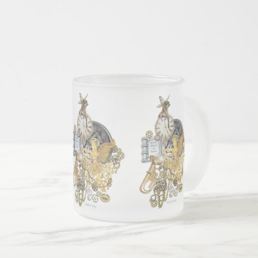 Einmal in einer Zeit Mattglastasse (VorderseiteRechts)