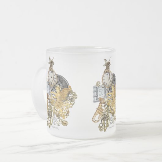 Einmal in einer Zeit Mattglastasse (Vorderseite Links)