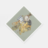 Einmal in einer Zeit Serviette (Ecke)