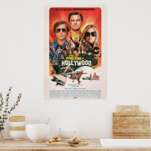 Einmal in Hollywood HD Poster (Küche)