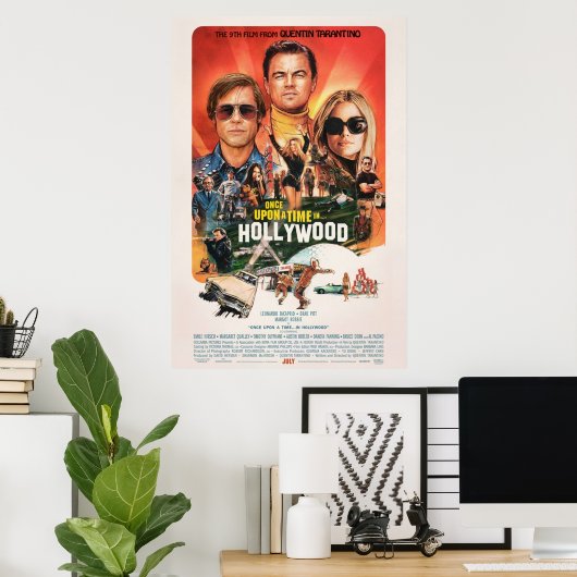 Einmal in Hollywood HD Poster (Heimbüro)