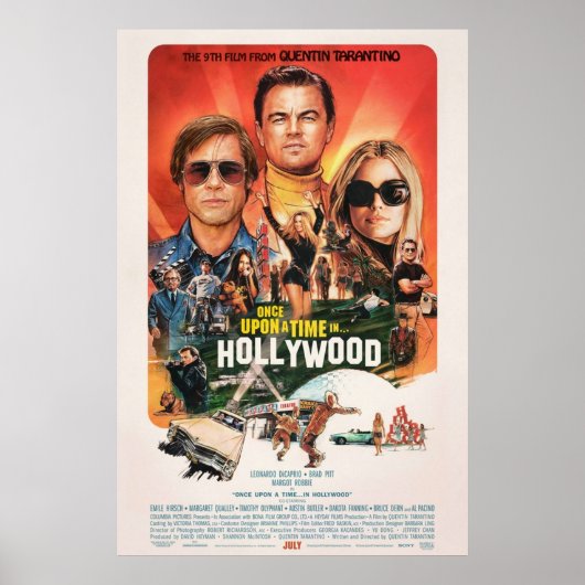 Einmal in Hollywood HD Poster (Vorne)