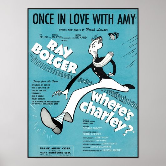 Einmal in Liebe mit Amy Songbook Cover Poster (Vorne)