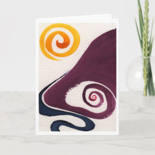 Einmal in New Mexico, Notecard Karte