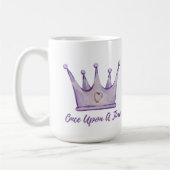 Einmal - Märchenhafte Design-Tasse Kaffeetasse (Links)