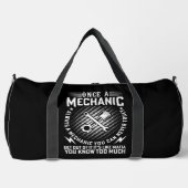 EINMAL MECHANIKER, IMMER MECHANIKER DUFFLE BAG (Vorderseite)