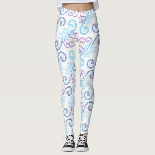 Einmal mit einem Shooting Star Leggings (Vorderseite)