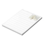 EINMAL NACH 5.5"x6" Notepad + Linien Notizblock (Rotiert)