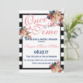 Einmal nach einem Brautparty einladen Einladung (Stehend Vorderseite)