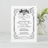 Einmal nach einer Hochzeit Einladung (Stehend Vorderseite)