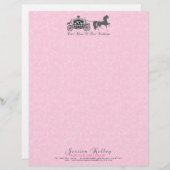 Einmal nach einer Hochzeit Pferd & Carriage Briefkopf (Vorne/Hinten)