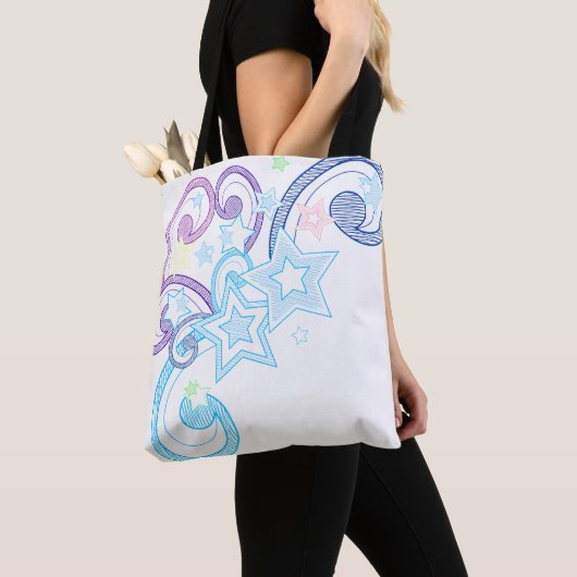 Einmal nach einer Sternschnuppe Tasche (Von Nahem)