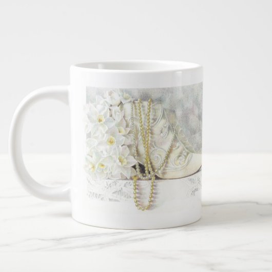 EINMAL NACH EINER ZEIT GROSSE Tasse (Links)