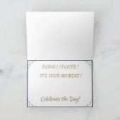 EINMAL NACH EINER ZEIT .. KARTE (Innenseite)