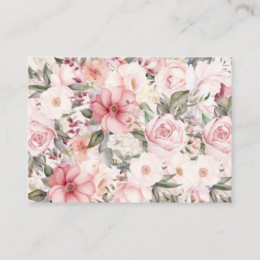 Einmal rosa Prinzessenbücher für Baby Begleitkarte (Rückseite)