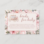 Einmal rosa Prinzessenbücher für Baby Begleitkarte (Vorderseite)