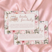 Einmal rosa Prinzessenbücher für Baby Begleitkarte