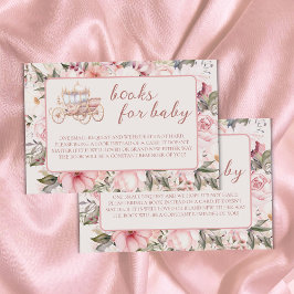 Einmal rosa Prinzessenbücher für Baby Begleitkarte