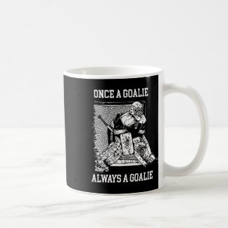 Einmal Torwart Immer Ein Torwart Hockey Design Kaffeetasse