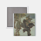 Einmal war er Doktor Wilkinson gejagt Magnet (Vorderseite/Rückseite)